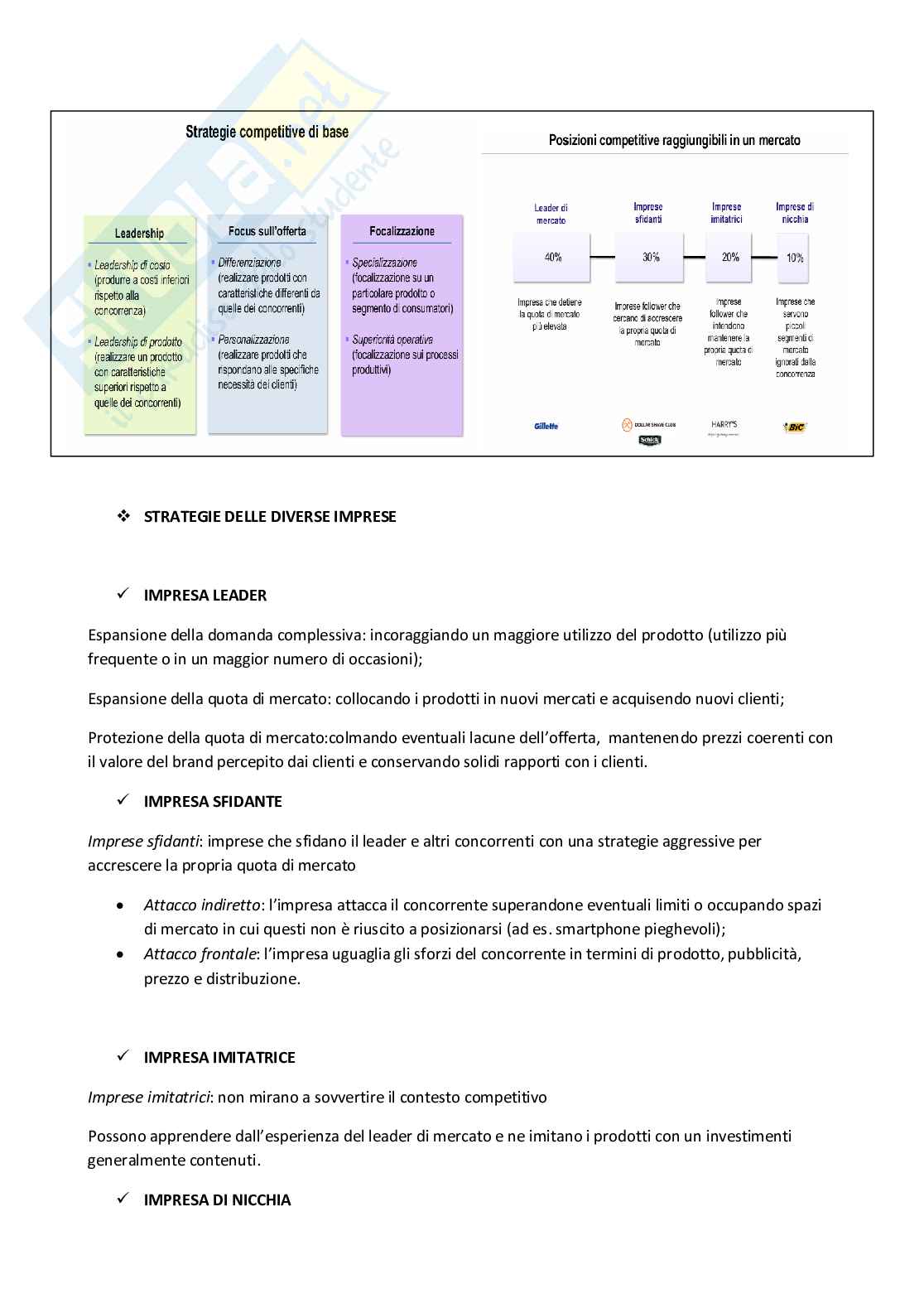 Principi di marketing - Appunti per l'esame totale Pag. 21