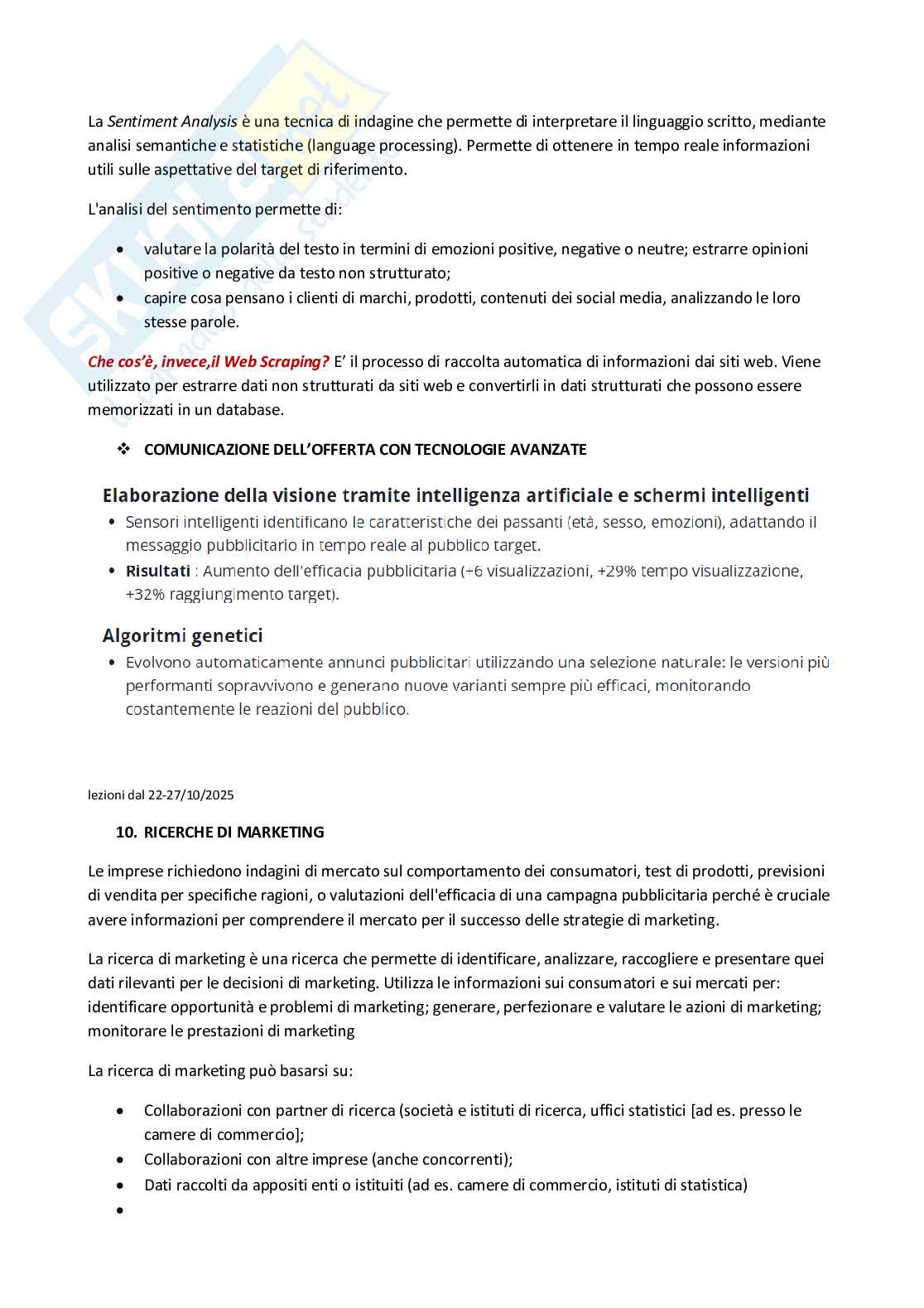 Principi di marketing - Appunti per l'esame totale Pag. 26