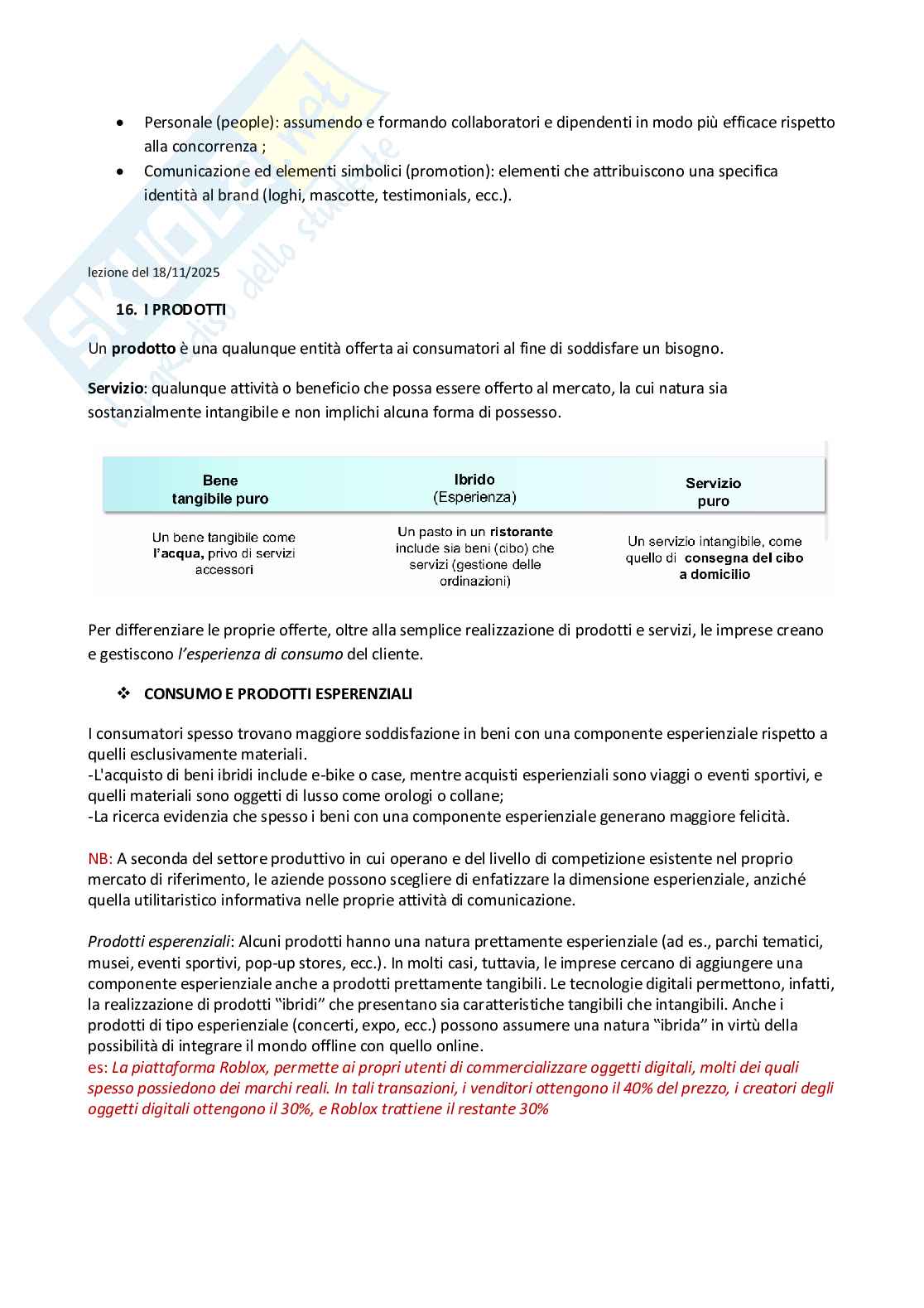 Principi di marketing - Appunti per l'esame totale Pag. 46