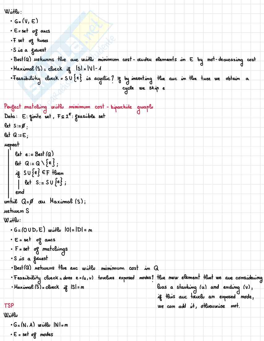 Appunti riassuntivi secondo parziale Optimization and data science for management Pag. 16
