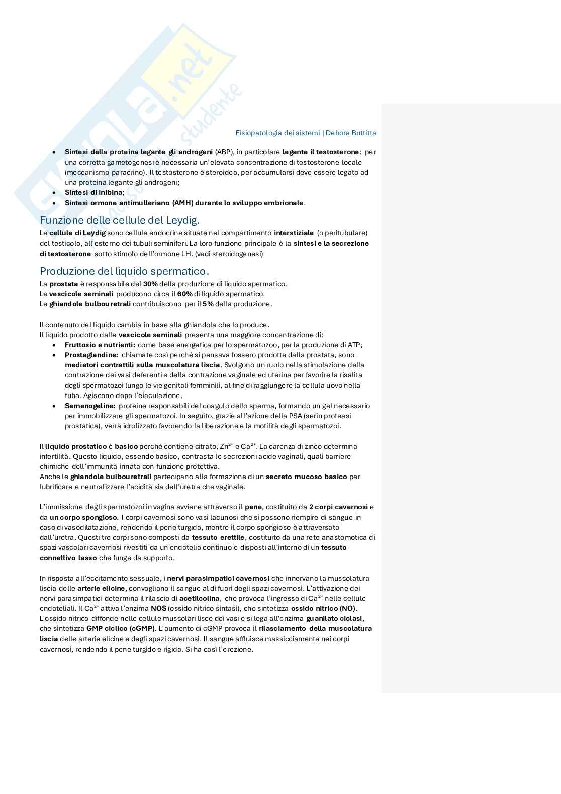 Appunti di Fisiopatologia dei sistemi Pag. 21