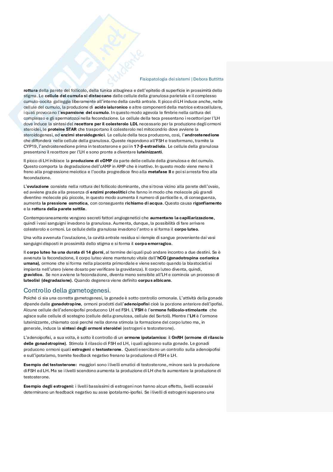 Appunti di Fisiopatologia dei sistemi Pag. 26