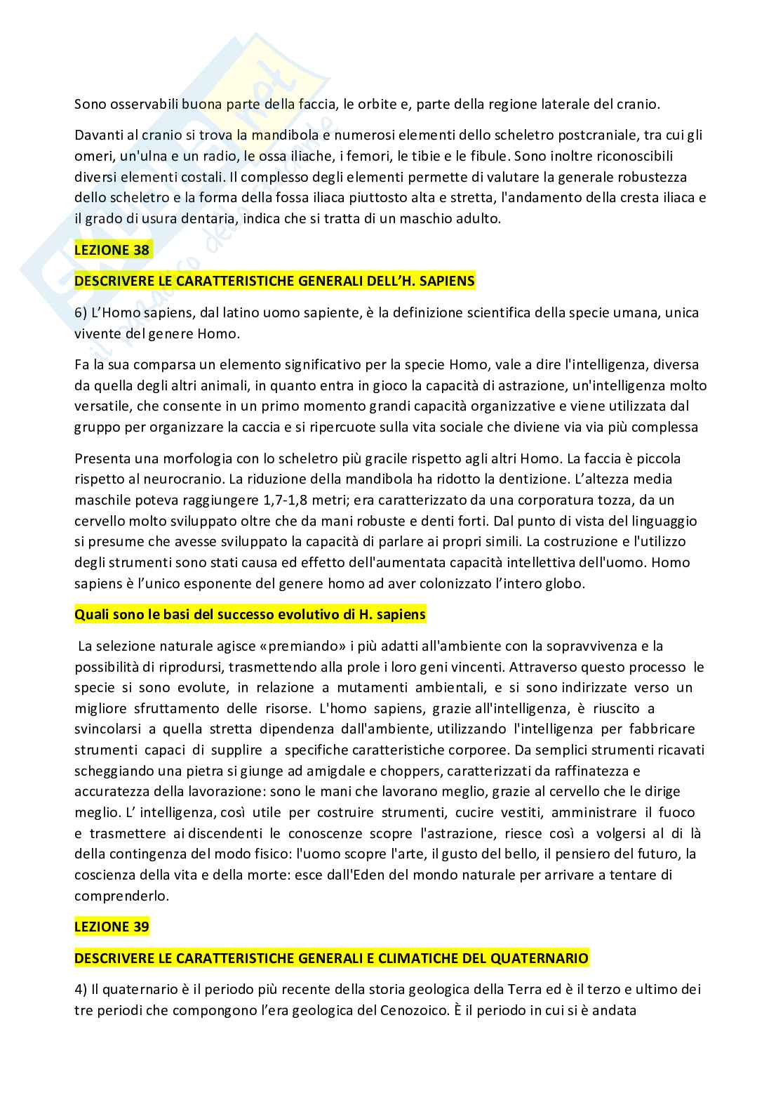 Antropologia - Paniere risposte aperte Pag. 26