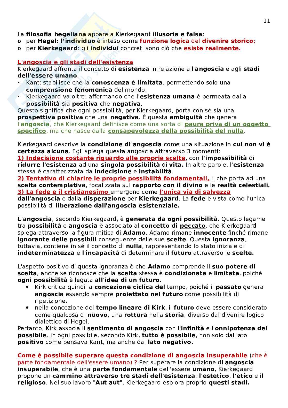 Filosofia: filosofia, movimenti e cenni storici Pag. 11