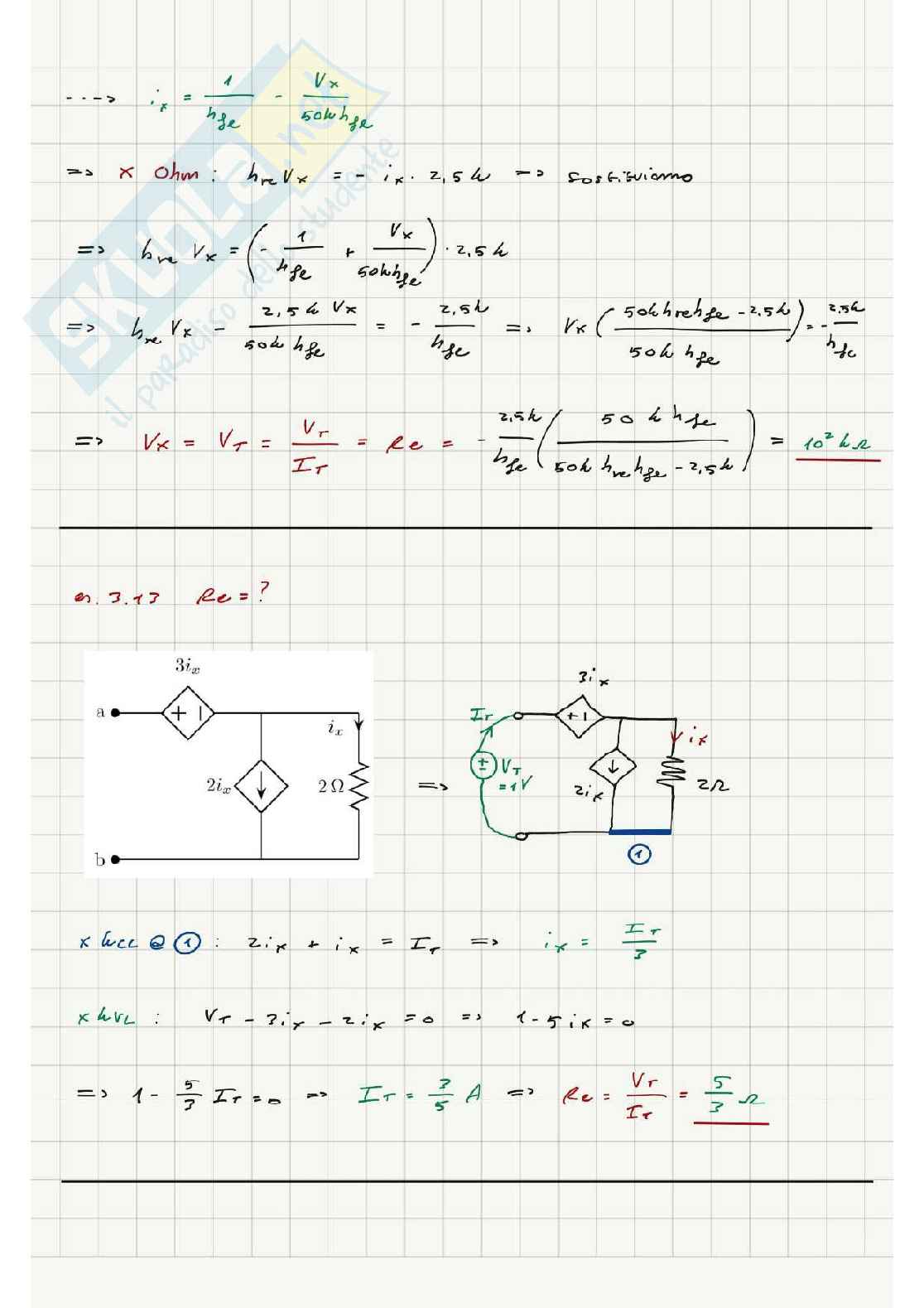 Esercizi e prove d'esame di Elettrotecnica Pag. 36