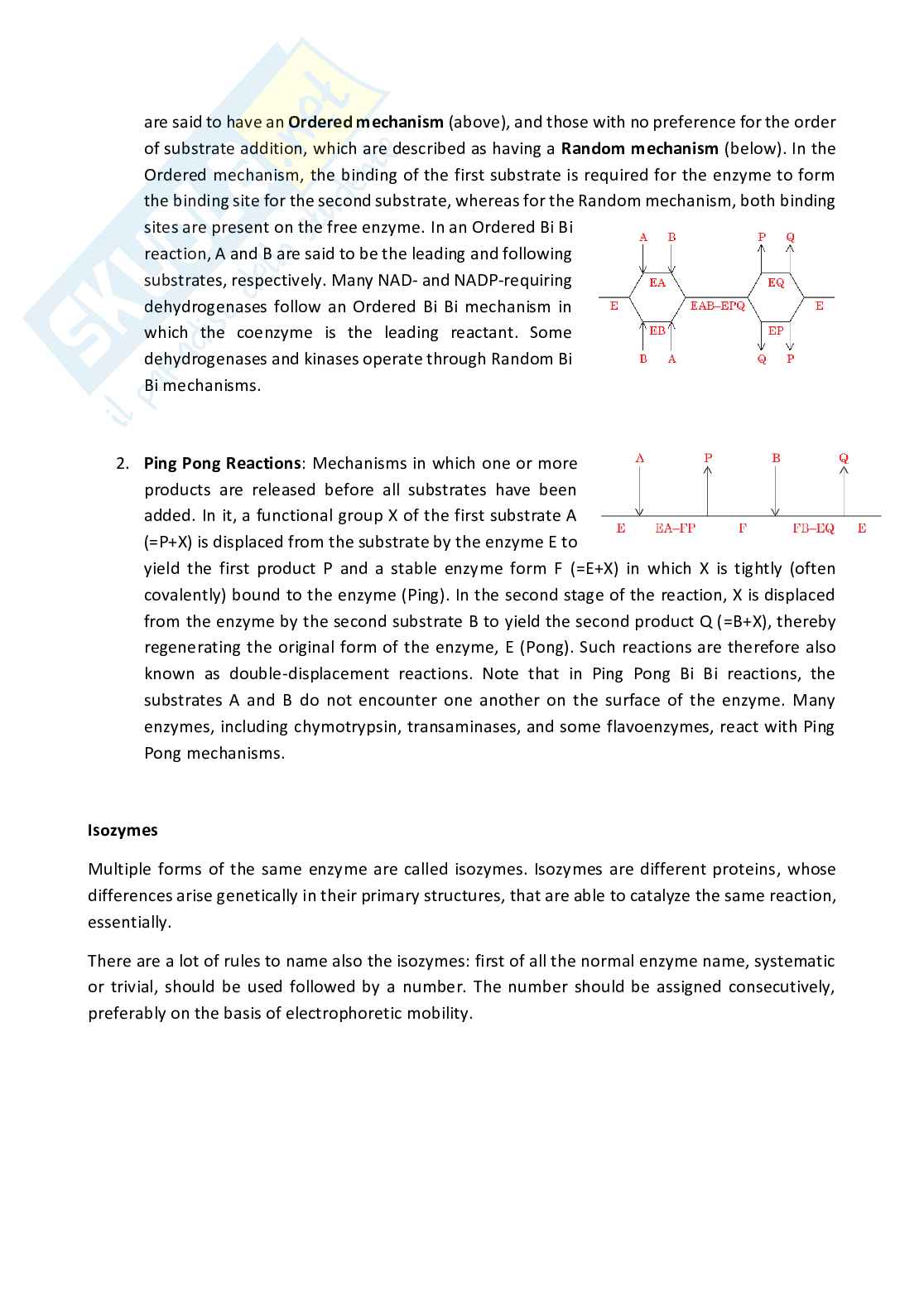 Riassunto esame Biochemistry, Prof. Palese Luigi Leonardo, libro consigliato Biochimica, Voet Pag. 36