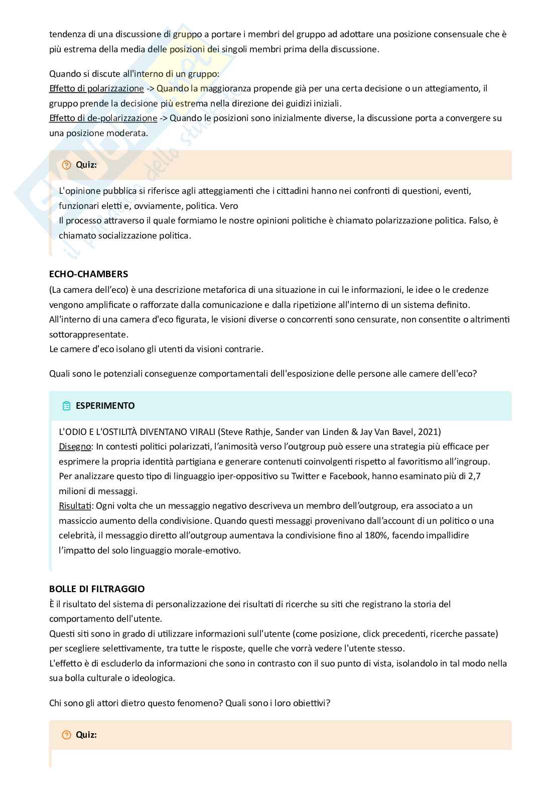 Appunti di Psicologia politica Pag. 16