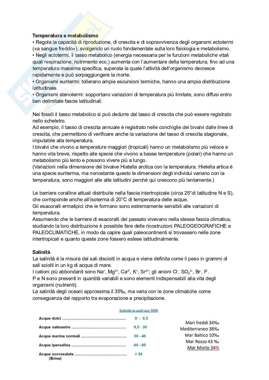 Paleoecologia Pag. 11