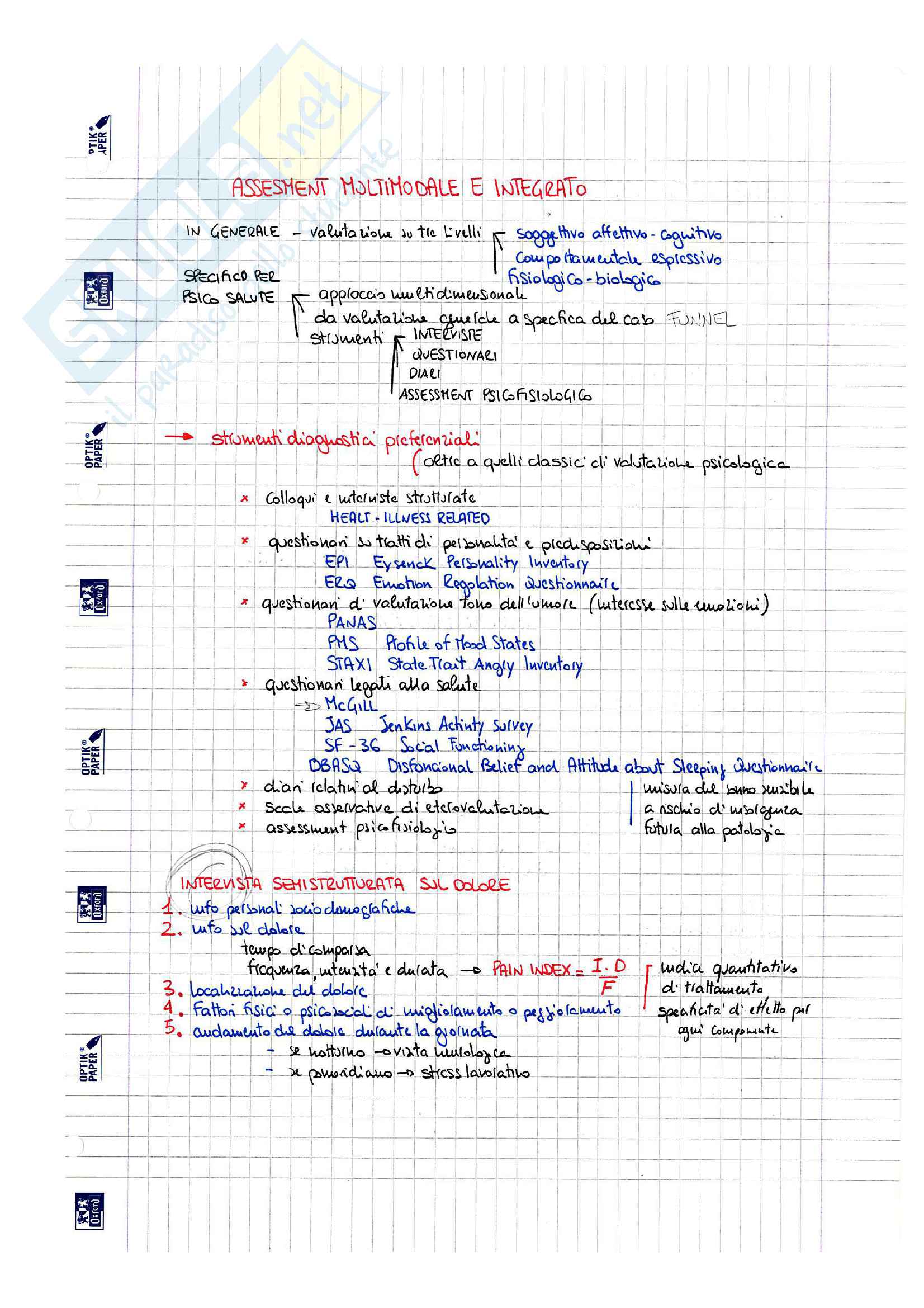 Psicologia Clinica della Salute Pag. 11