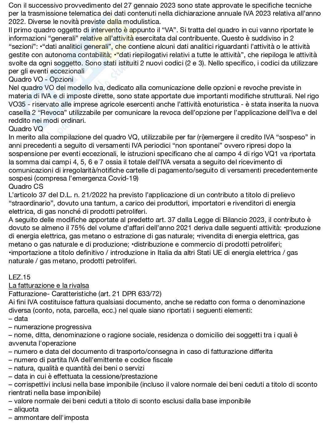 Esame Ragioneria e contabilità aziendale Pag. 21
