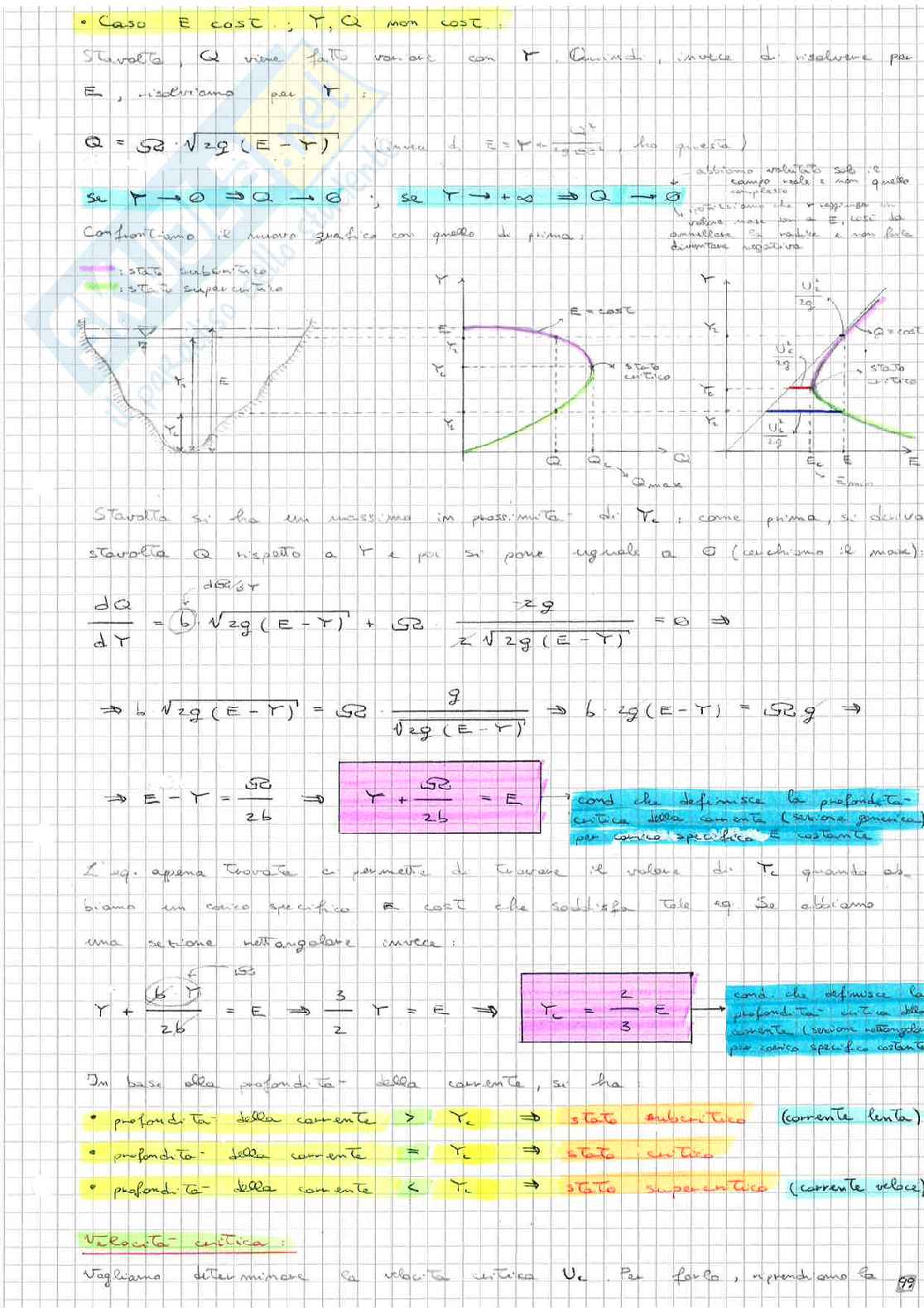 Idraulica e costruzioni idrauliche - Teoria parte 2 Pag. 21