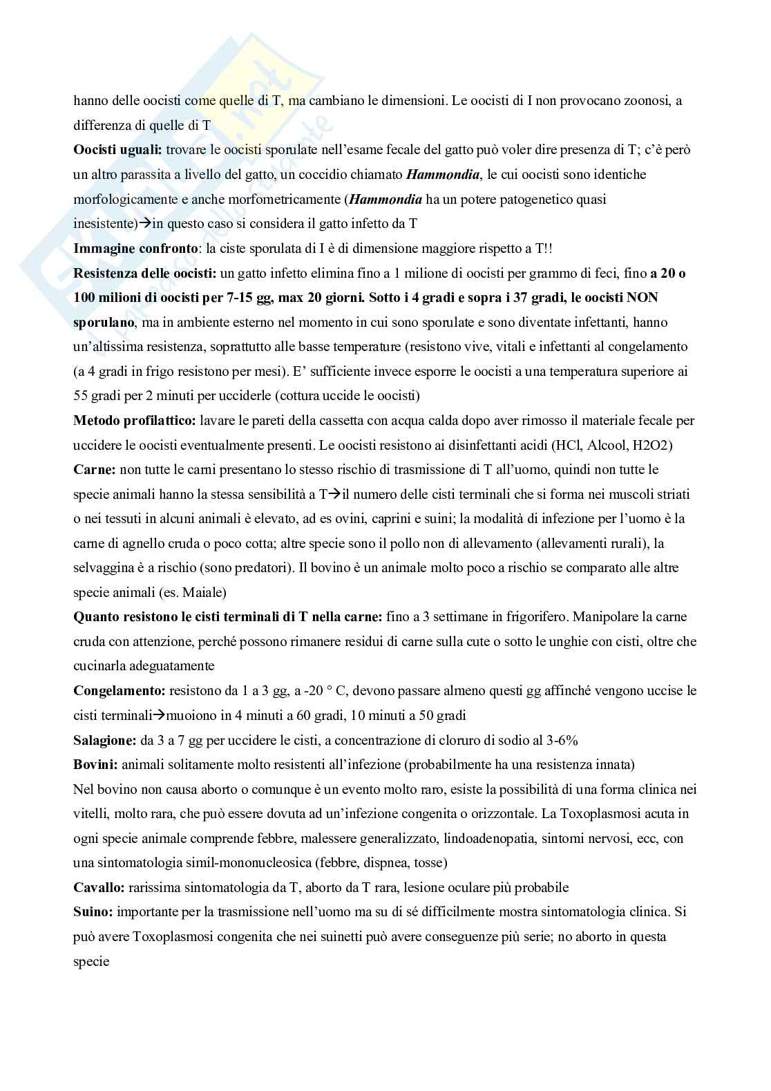 Parassitologia e malattie parassitarie Pag. 16