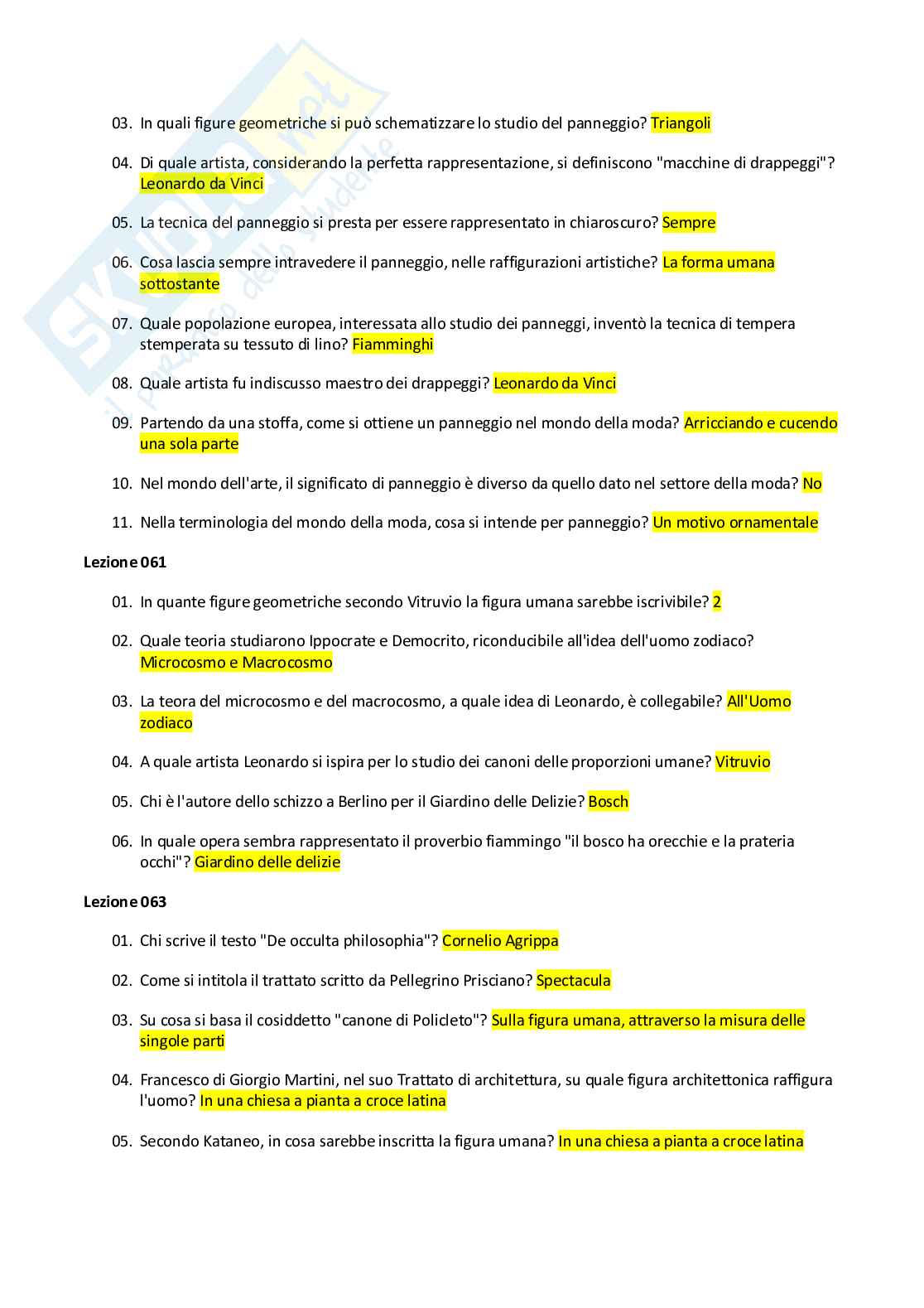 Paniere completo ed esatto di Disegno 3   Pag. 11