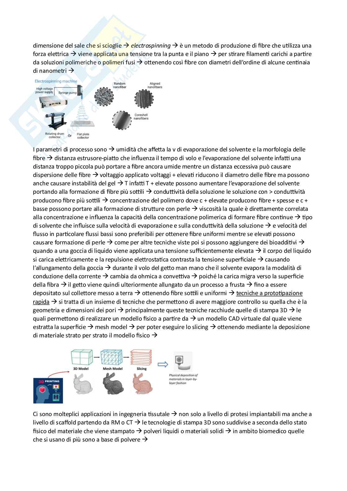 Appunti esame Ingegneria tissutale Pag. 61