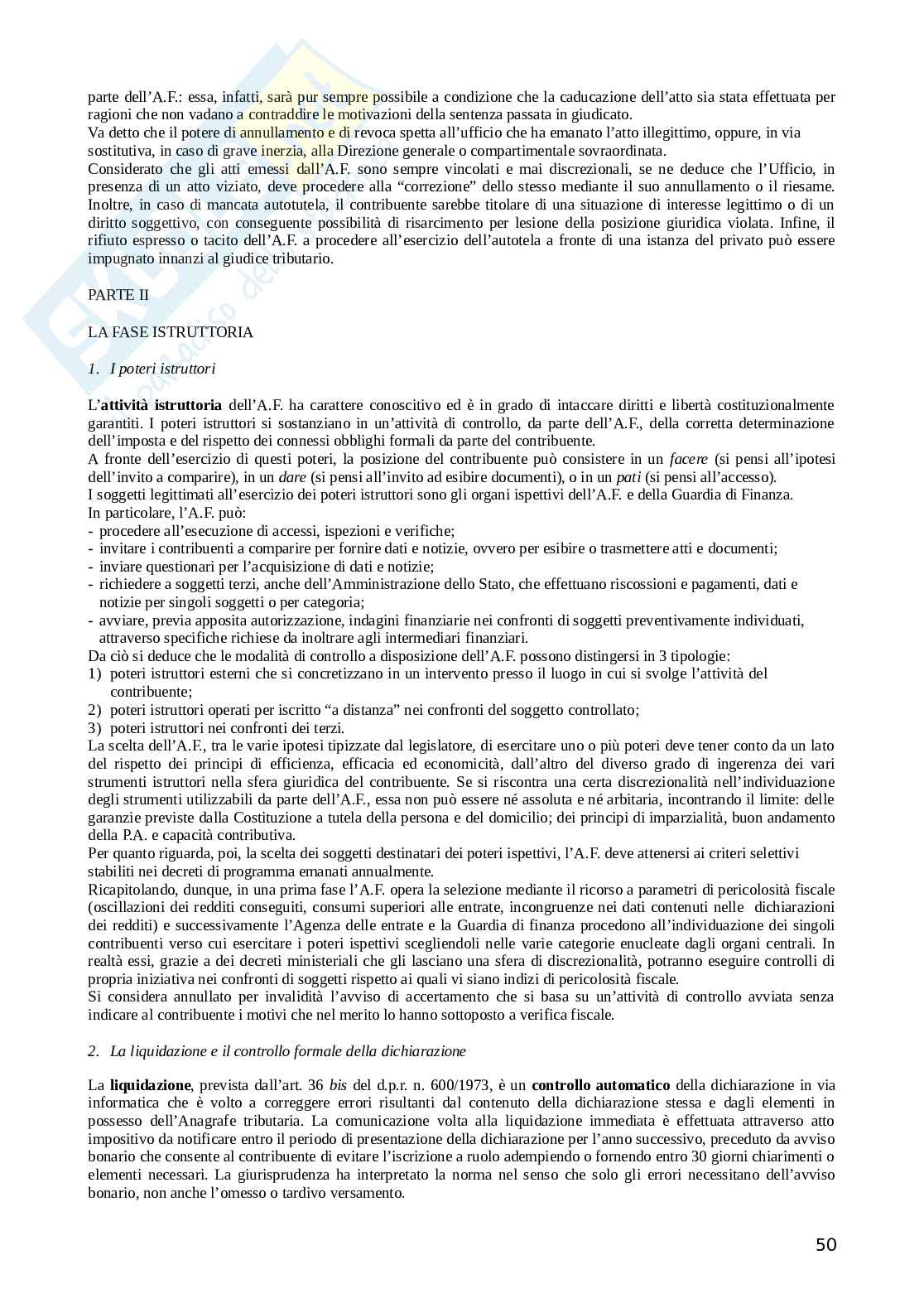 Diritto tributario, prof. Petrillo, libro consigliato diritto tributario Pag. 51