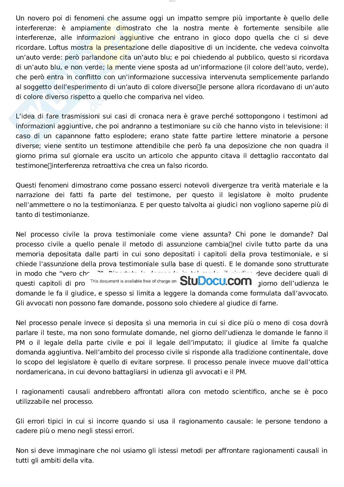 Appunti di Diritto civile e scienze cognitive Pag. 16