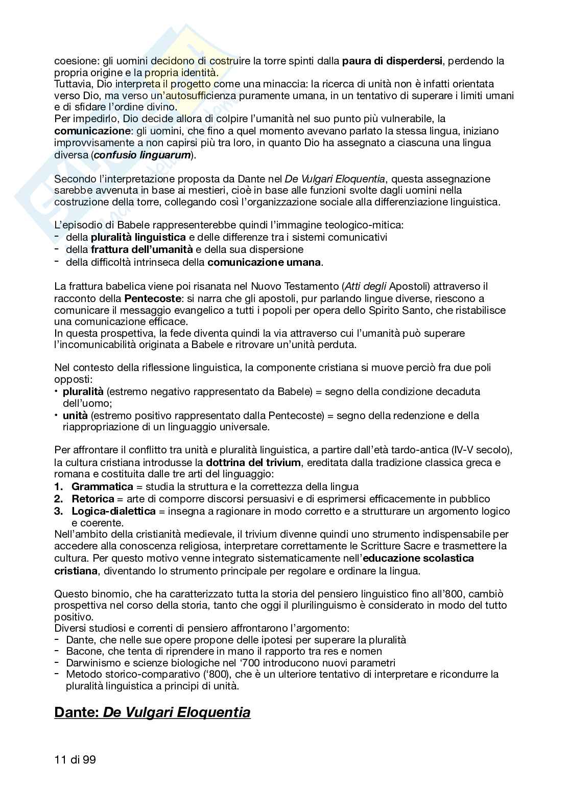 Glottologia - Appunti completi Modulo A Pag. 11