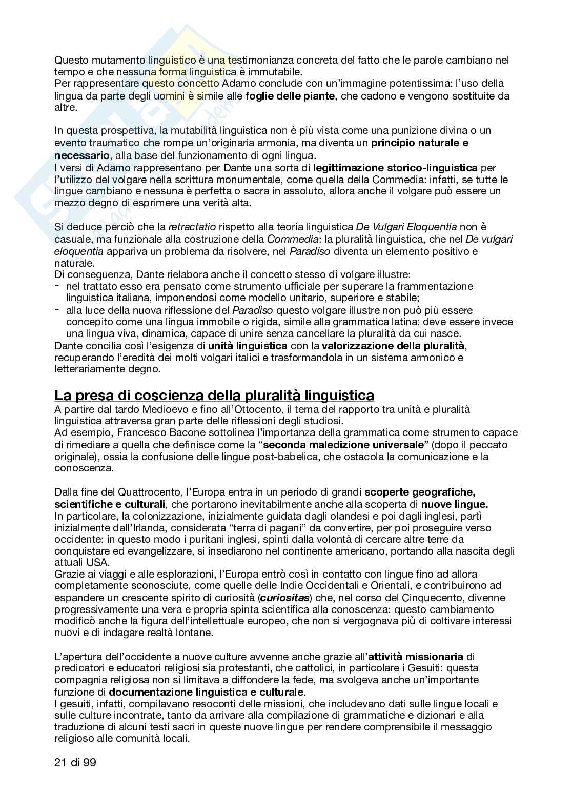 Glottologia - Appunti completi Modulo A Pag. 21