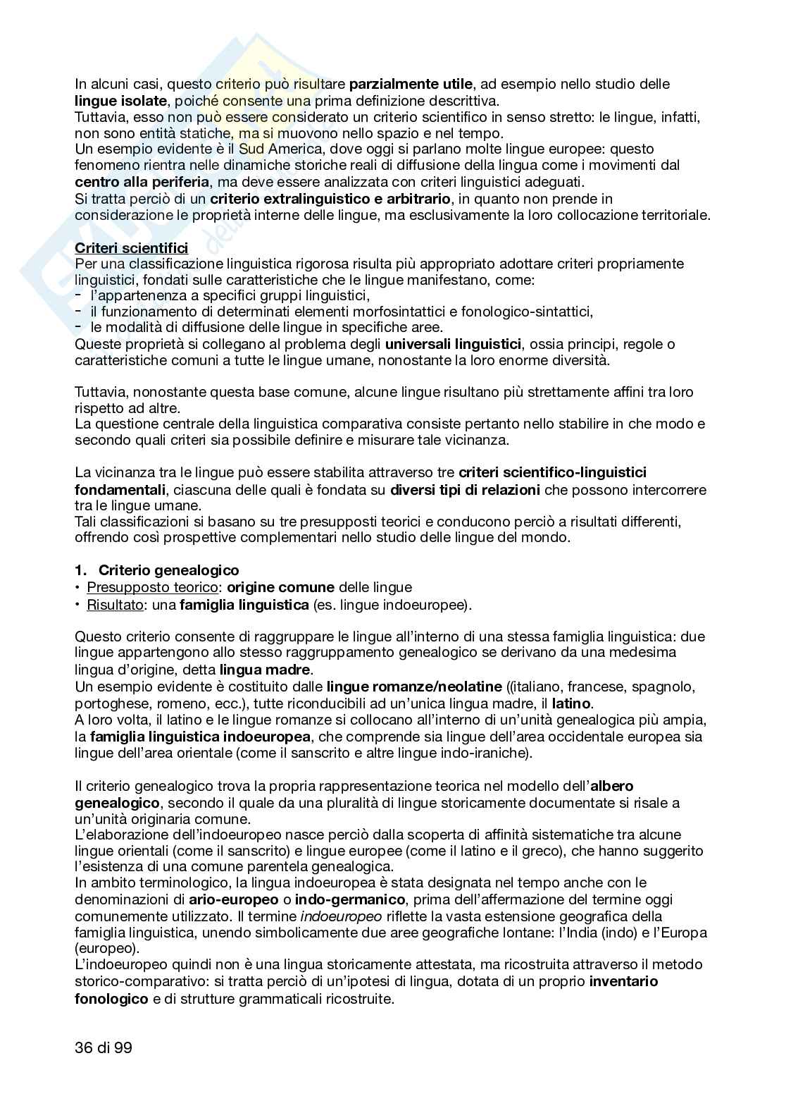 Glottologia - Appunti completi Modulo A Pag. 36