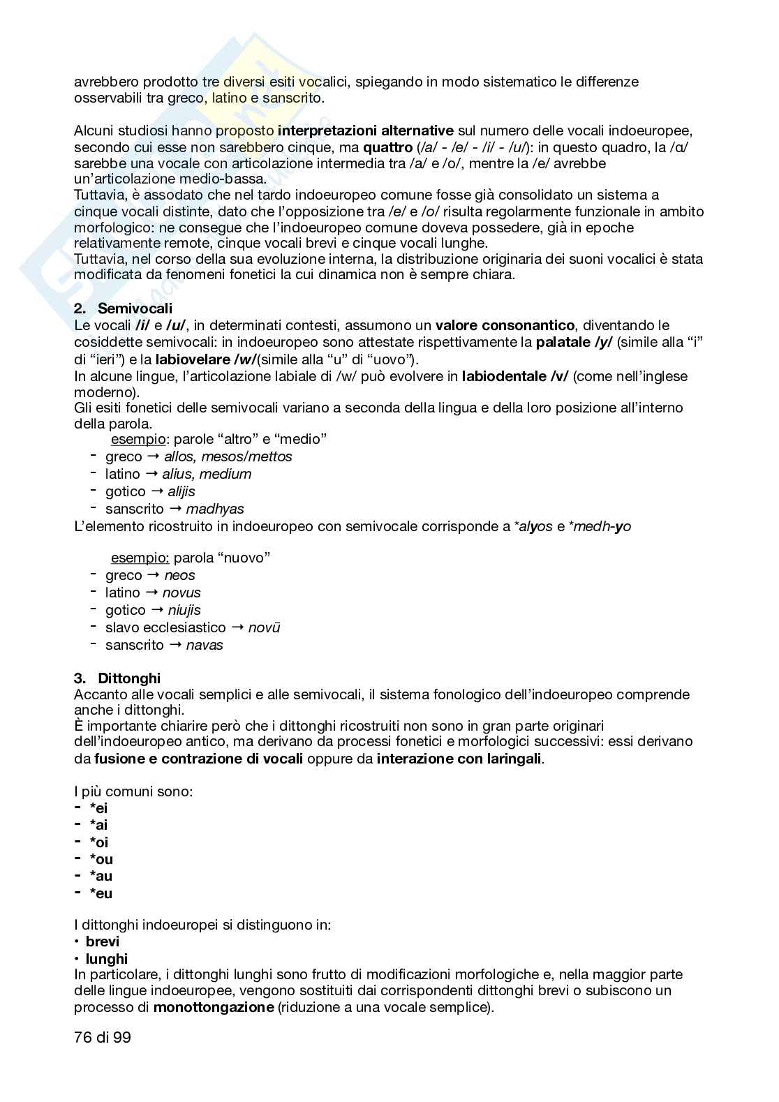 Glottologia - Appunti completi Modulo A Pag. 76