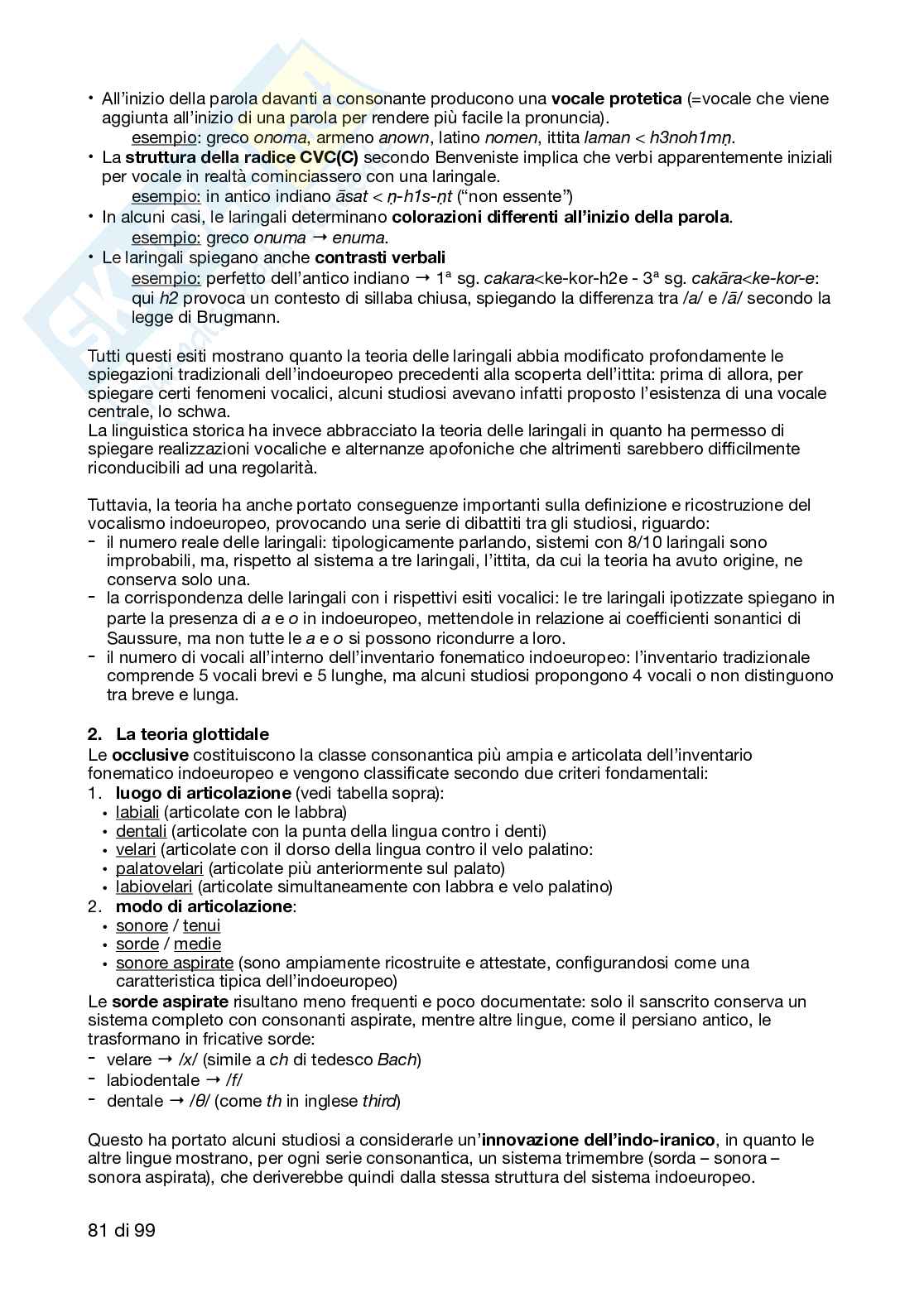Glottologia - Appunti completi Modulo A Pag. 81