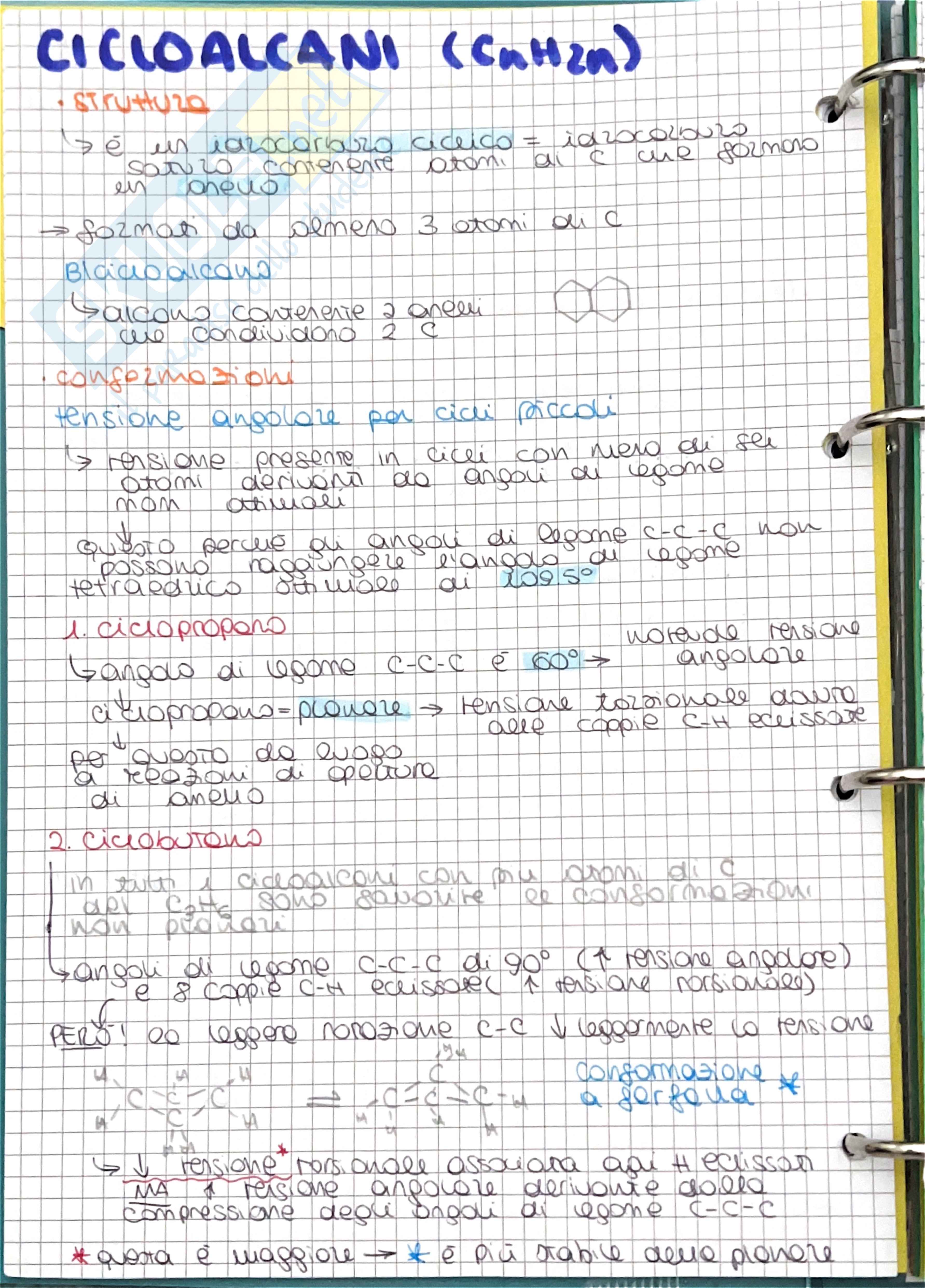 Alcani, cicloalcani e alogenoalcani Pag. 6