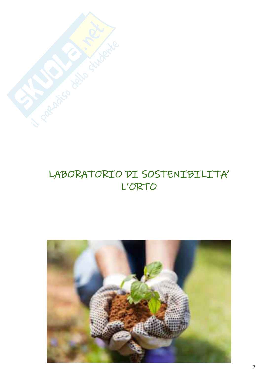 Esempio uda lezione simulata per la scuola primaria e concorsi pubblici titolo laboratorio di sostenibilità Pag. 1