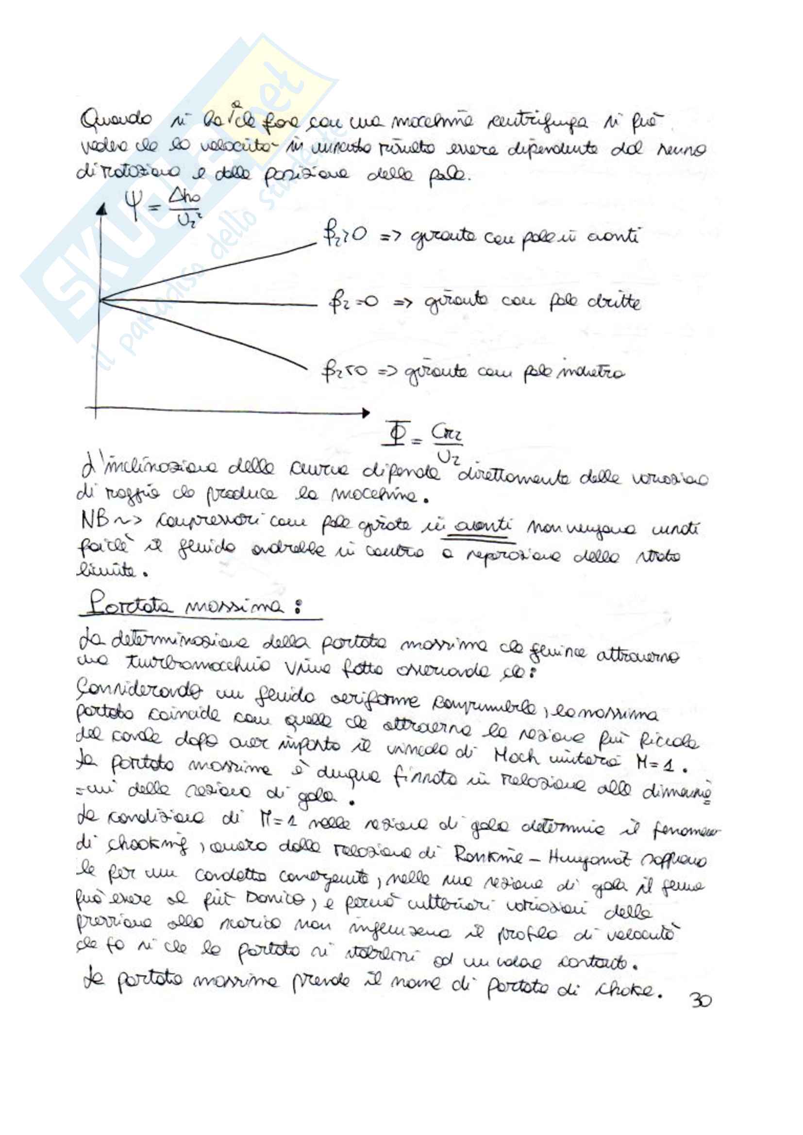 Appunti del corso di macchine a fluido Pag. 31