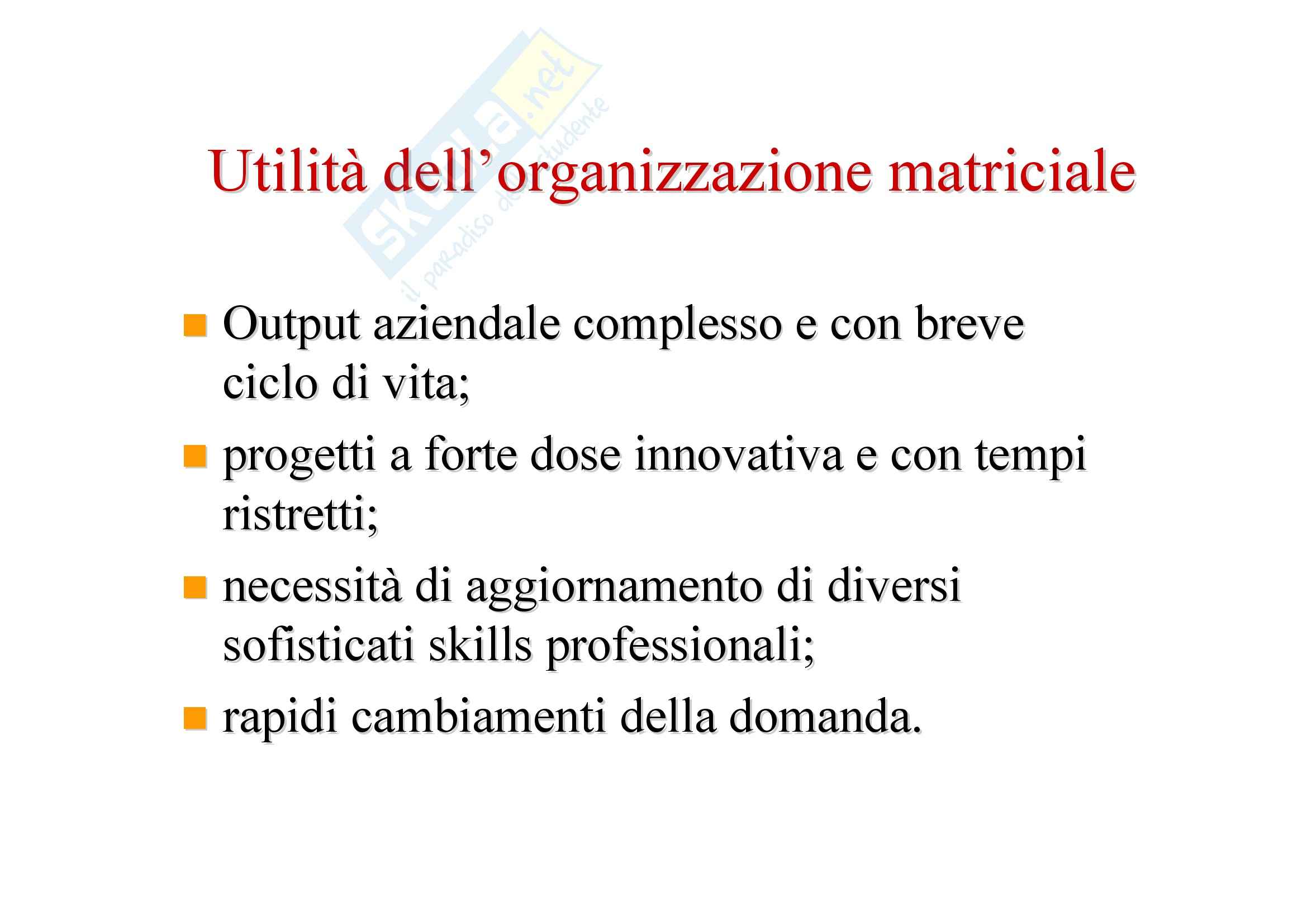 Tecnologia dei cicli produttivi - forme di coordinamento e controllo Pag. 26