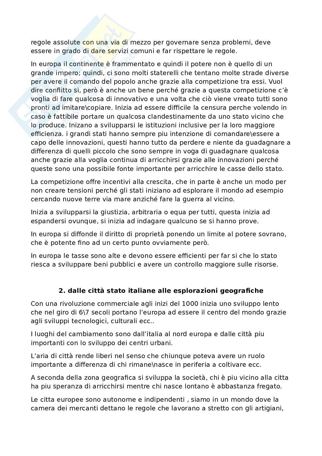 Storia economica Pag. 2