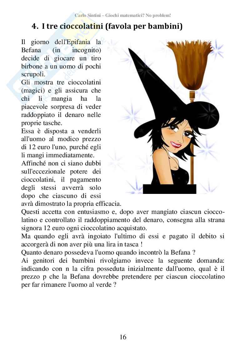 Giochi matematici? No problem! (ebook) Pag. 16