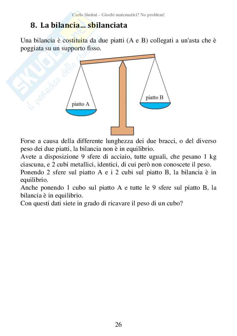 Giochi matematici? No problem! (ebook) Pag. 26