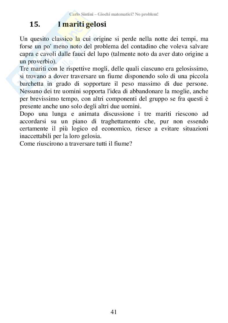 Giochi matematici? No problem! (ebook) Pag. 41