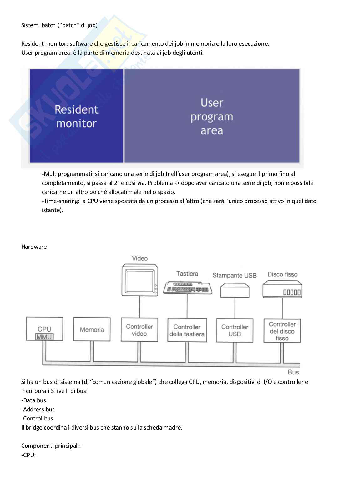 Sistemi operativi Pag. 2