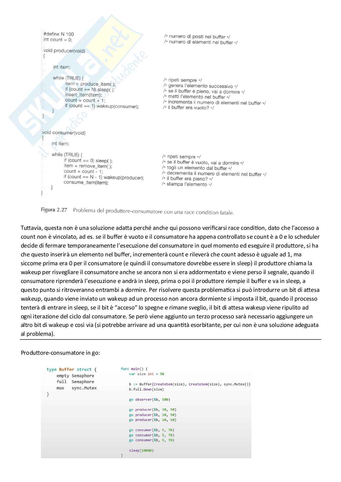 Sistemi operativi Pag. 21