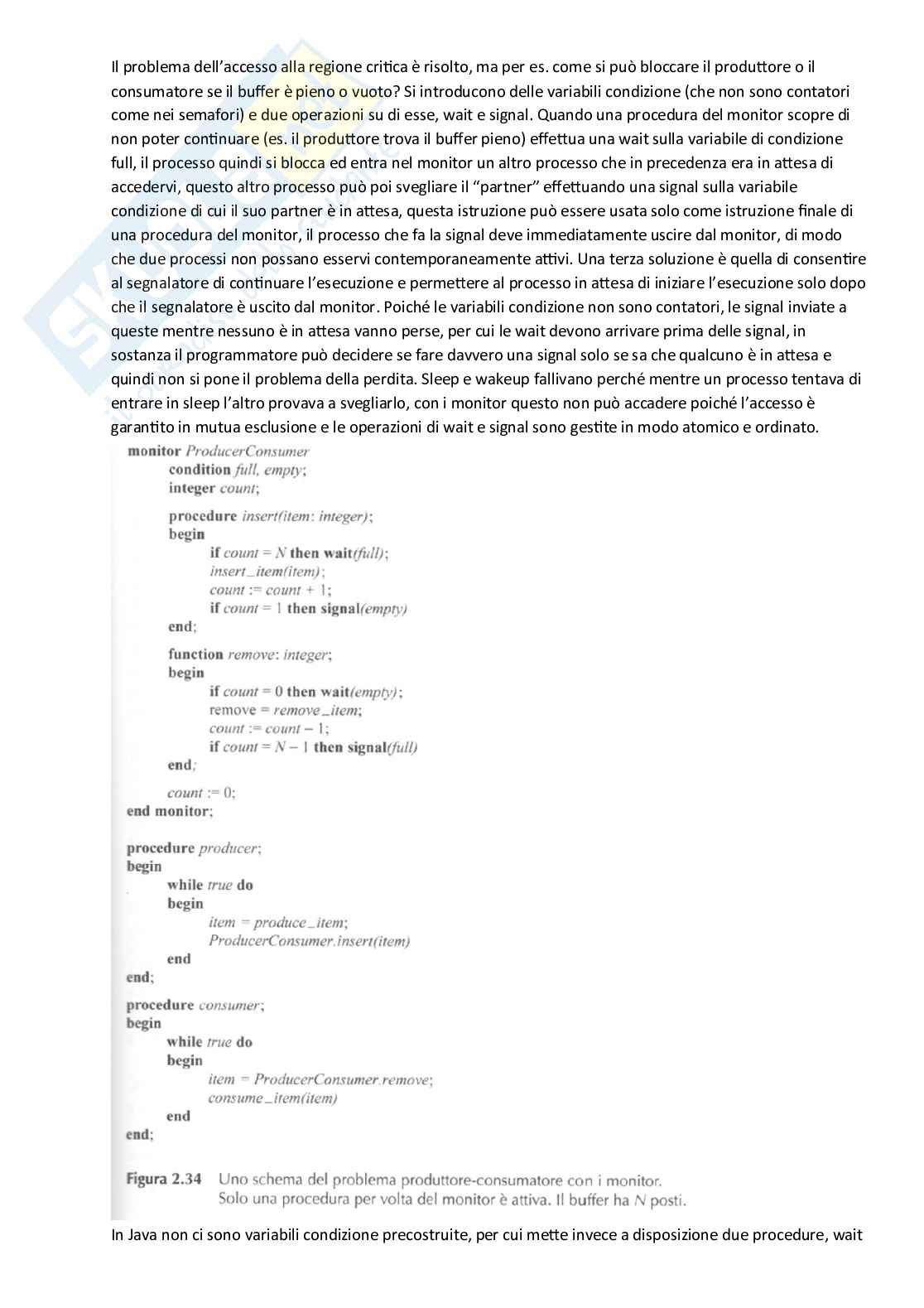 Sistemi operativi Pag. 26