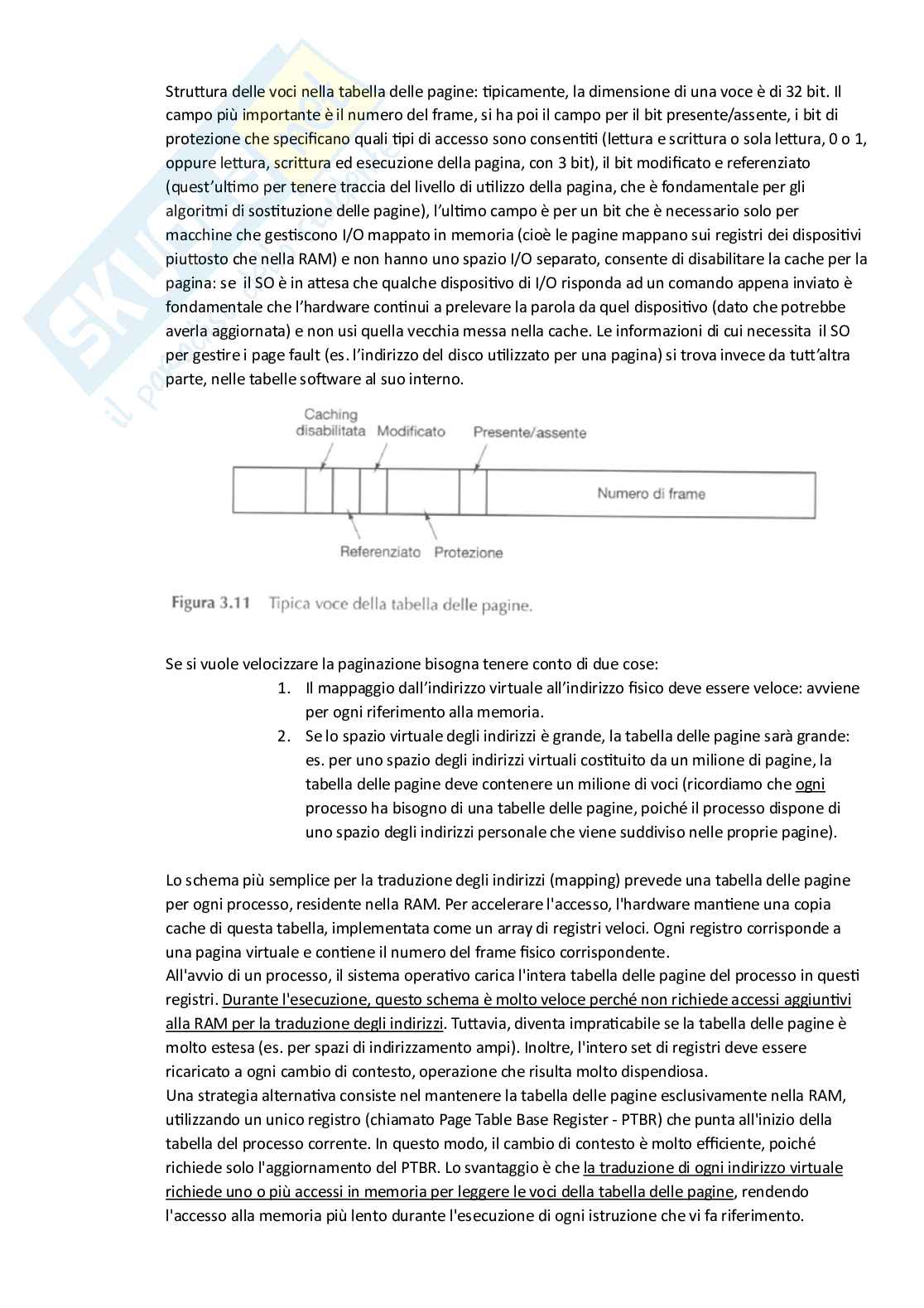 Sistemi operativi Pag. 46