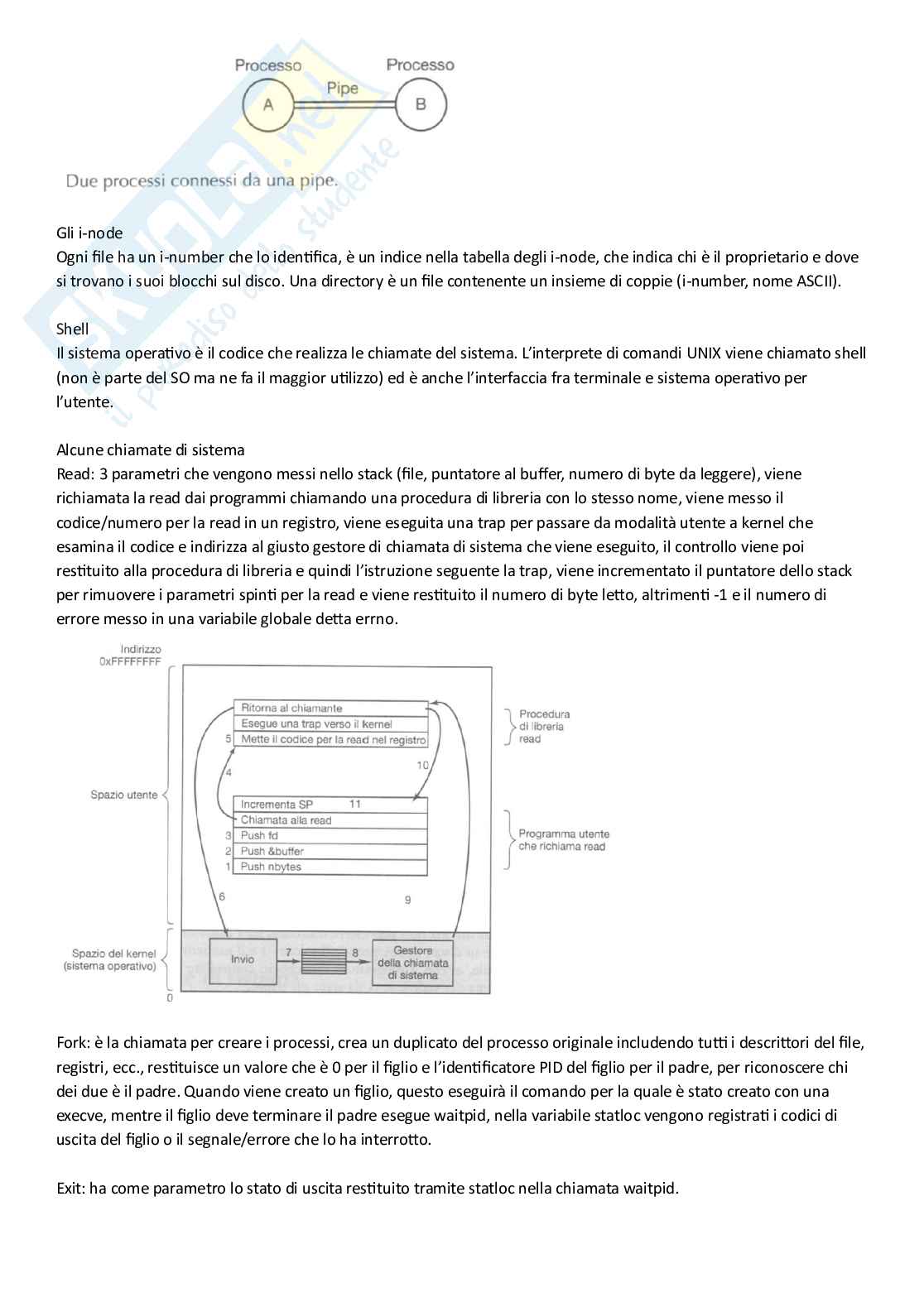 Sistemi operativi Pag. 6