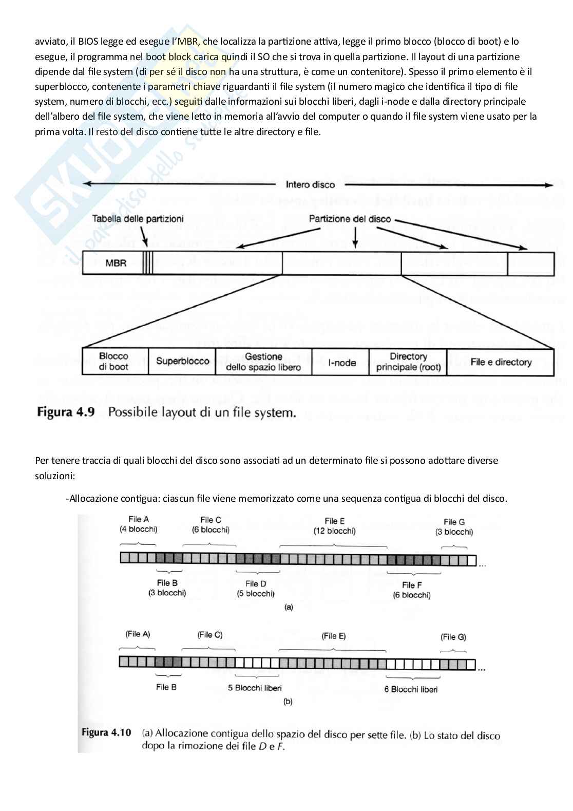 Sistemi operativi Pag. 76