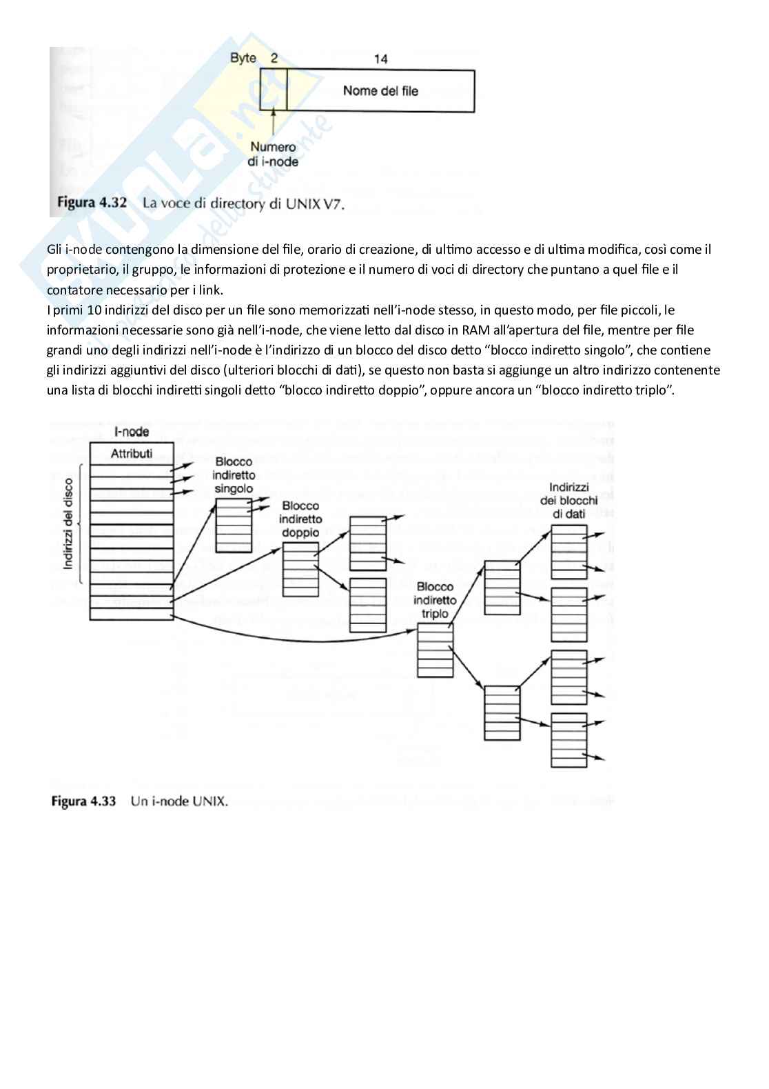 Sistemi operativi Pag. 86