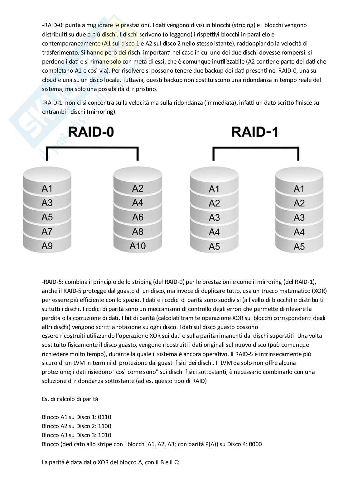 Sistemi operativi Pag. 91