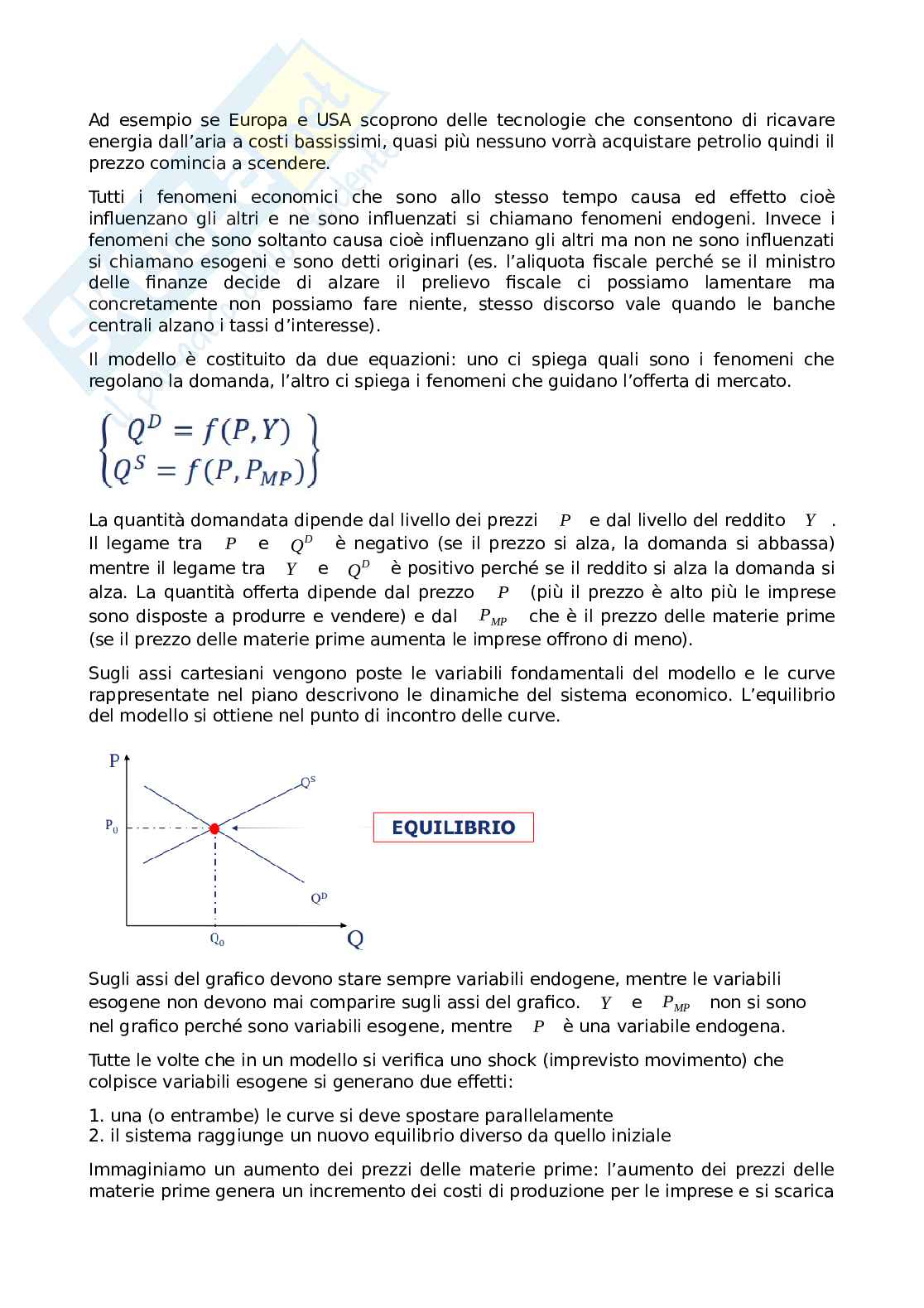 Riassunto esame Macroeconomia, Prof. Serati Massimiliano, libro consigliato Macroeconomia, Rudiger Dornbusch, Stanley Fischer, Richard Startz, Giuseppe Canullo, Paolo Pettenati Pag. 2