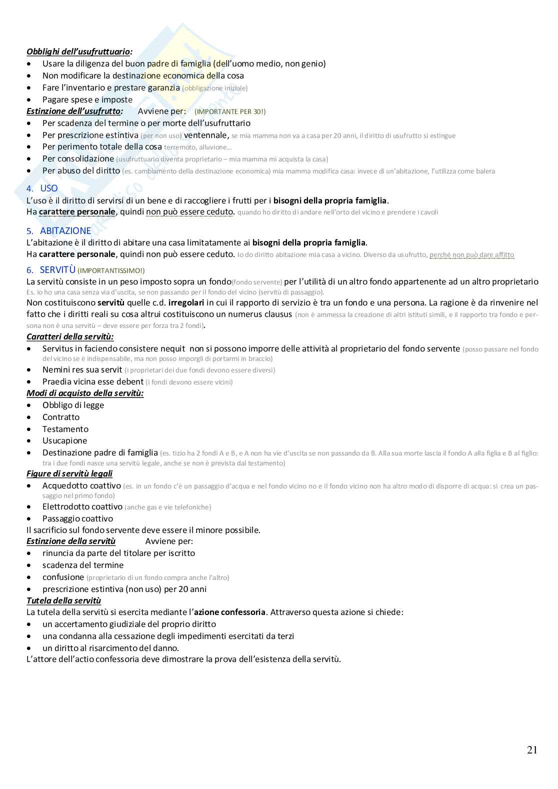 Appunti di diritto privato Pag. 21