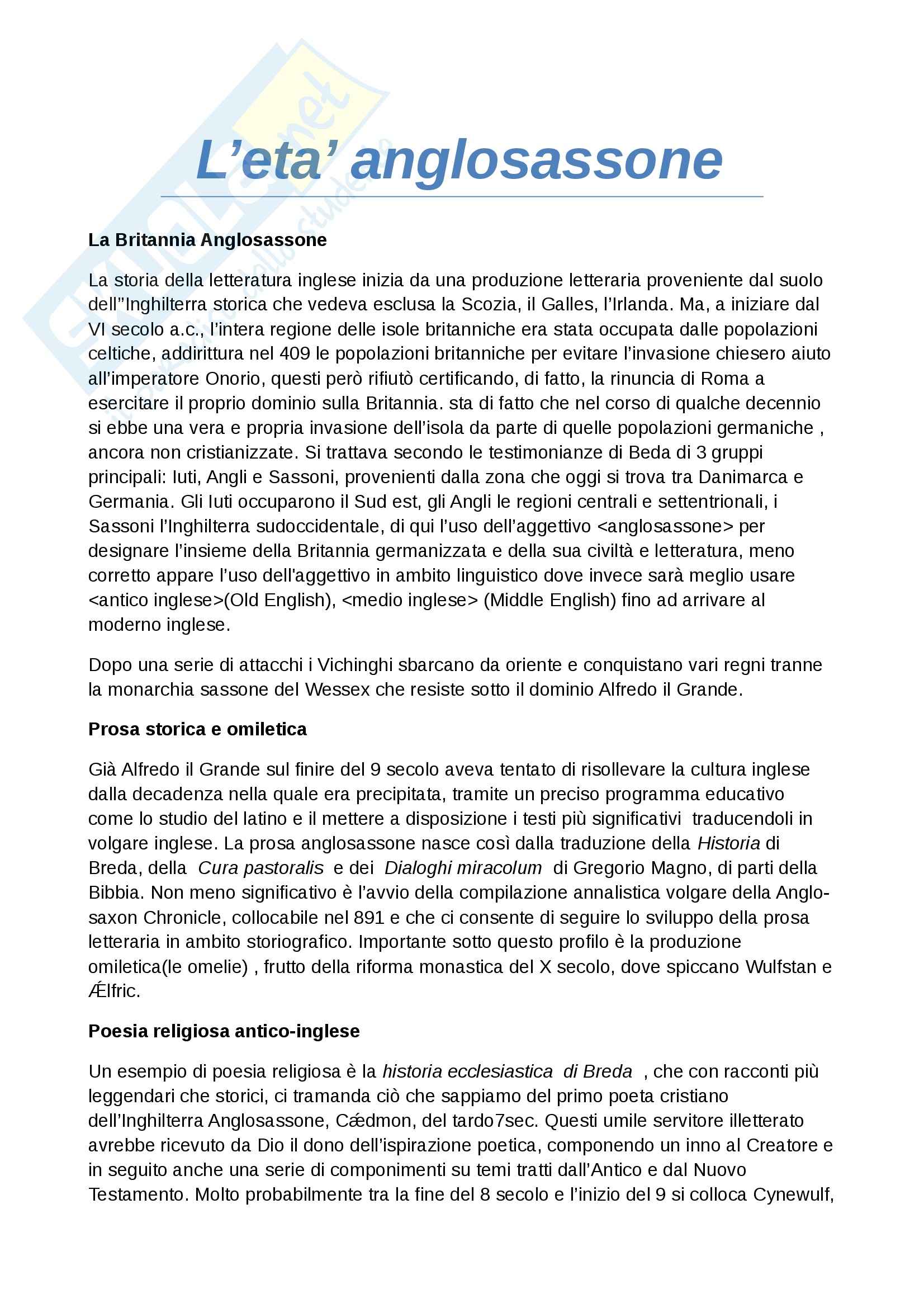 La Letteratura