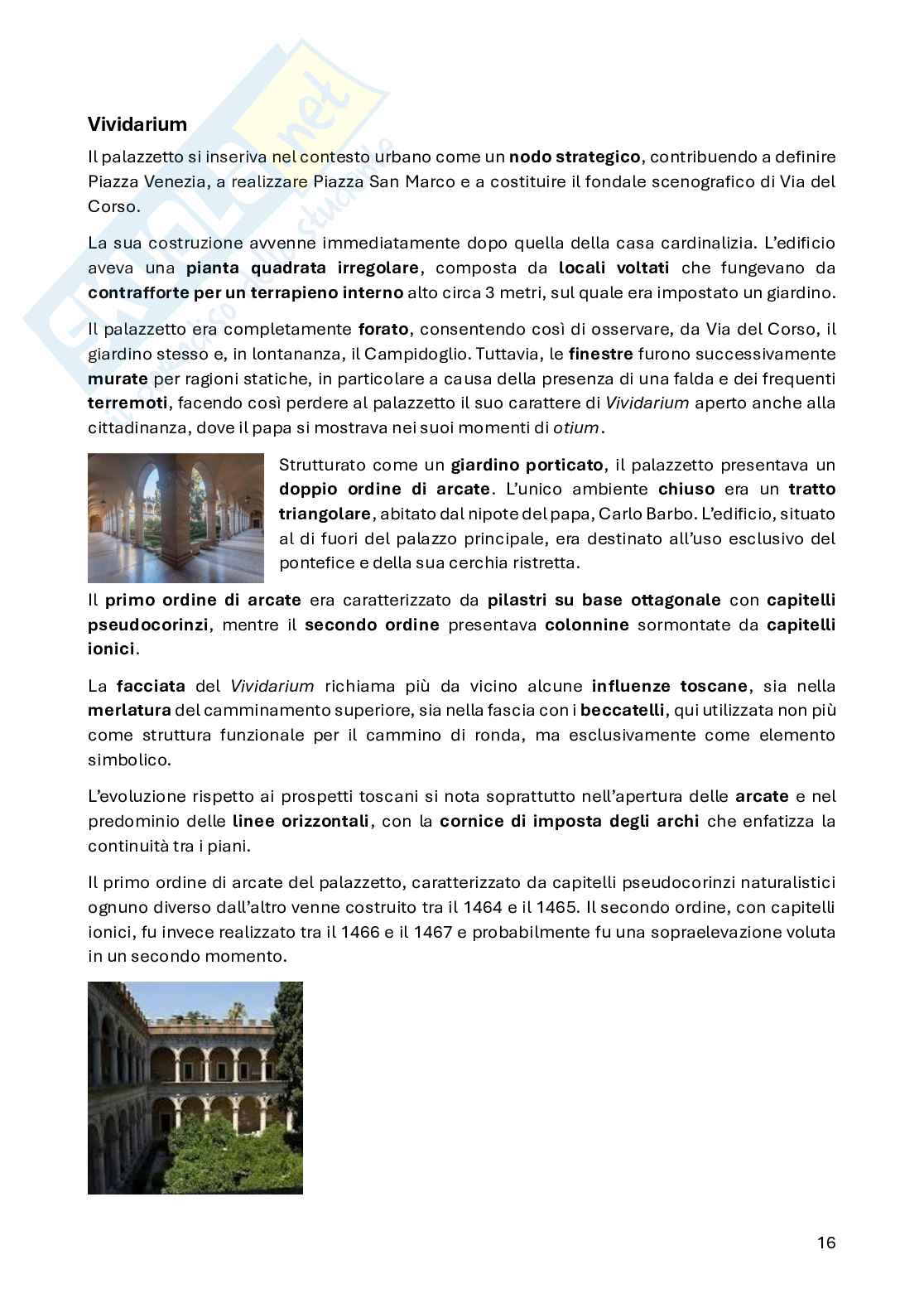 Appunti di Storia dell'architettura 2 Pag. 16