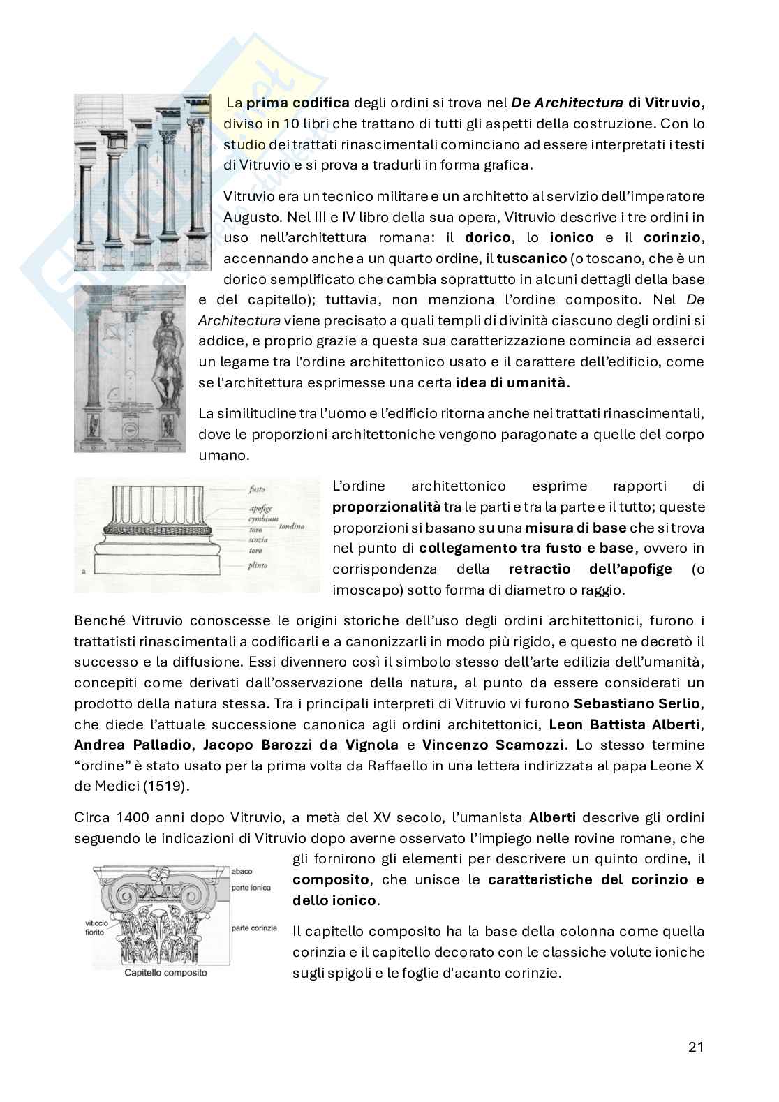 Appunti di Storia dell'architettura 2 Pag. 21