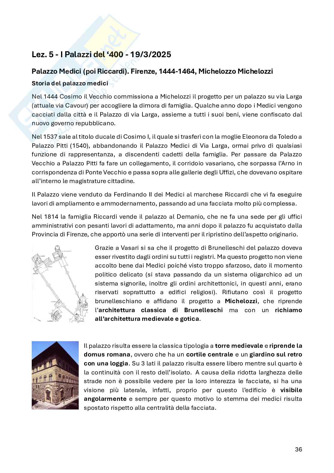 Appunti di Storia dell'architettura 2 Pag. 36