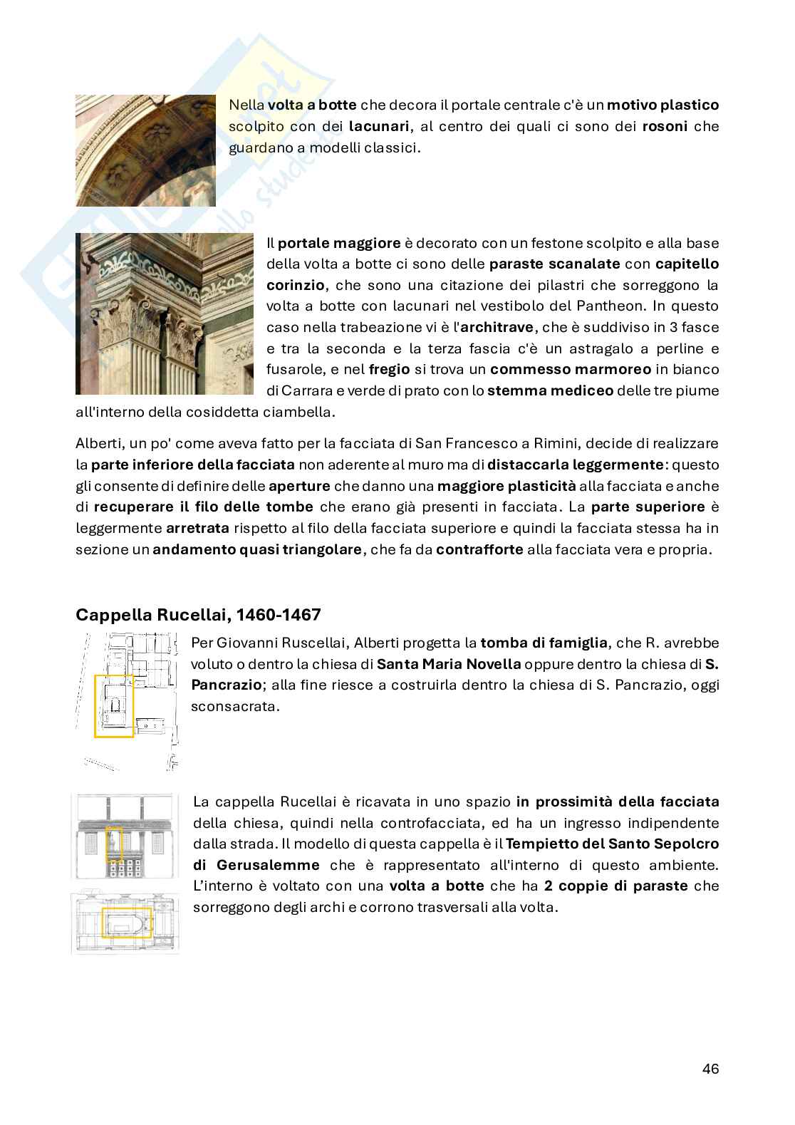 Appunti di Storia dell'architettura 2 Pag. 46