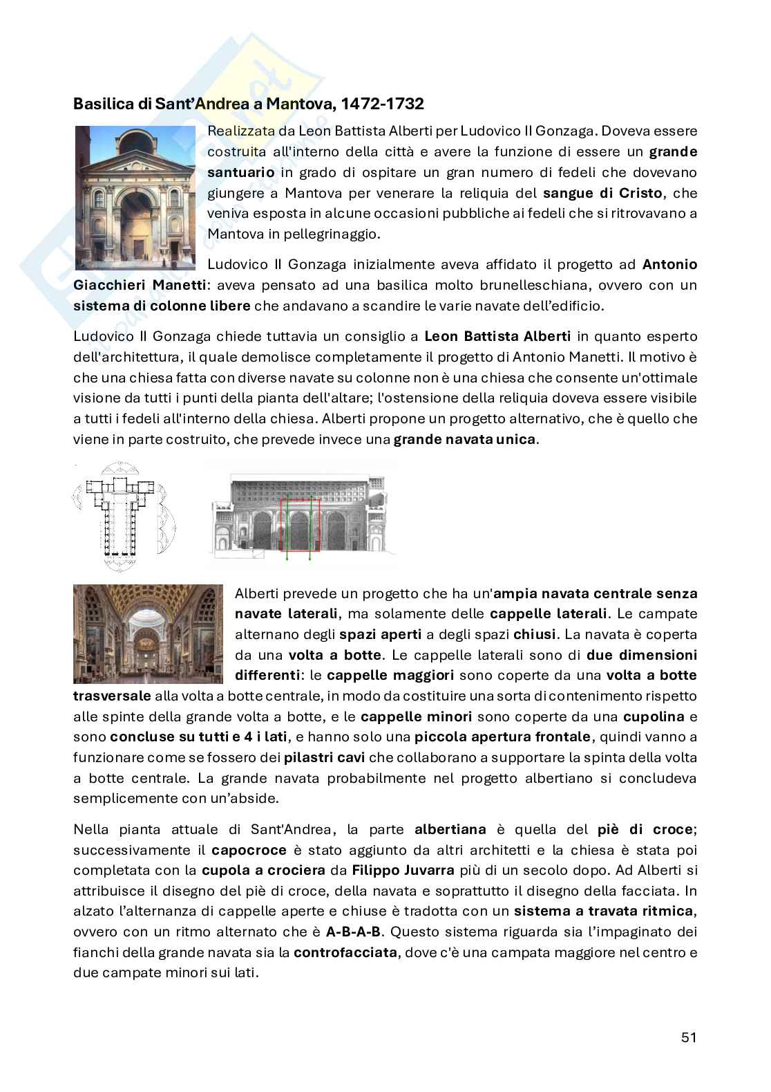 Appunti di Storia dell'architettura 2 Pag. 51