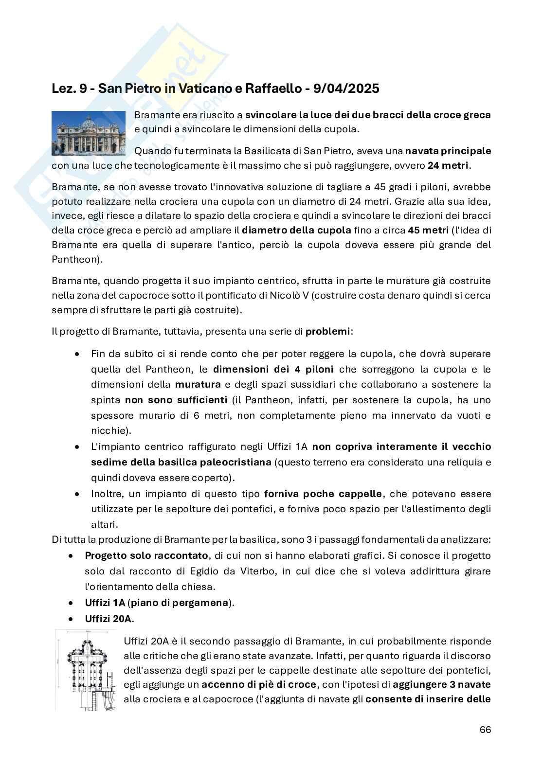 Appunti di Storia dell'architettura 2 Pag. 66